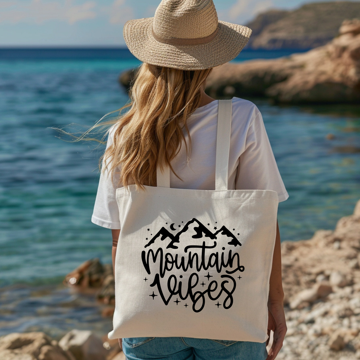Mountain Vibes Tote Bag