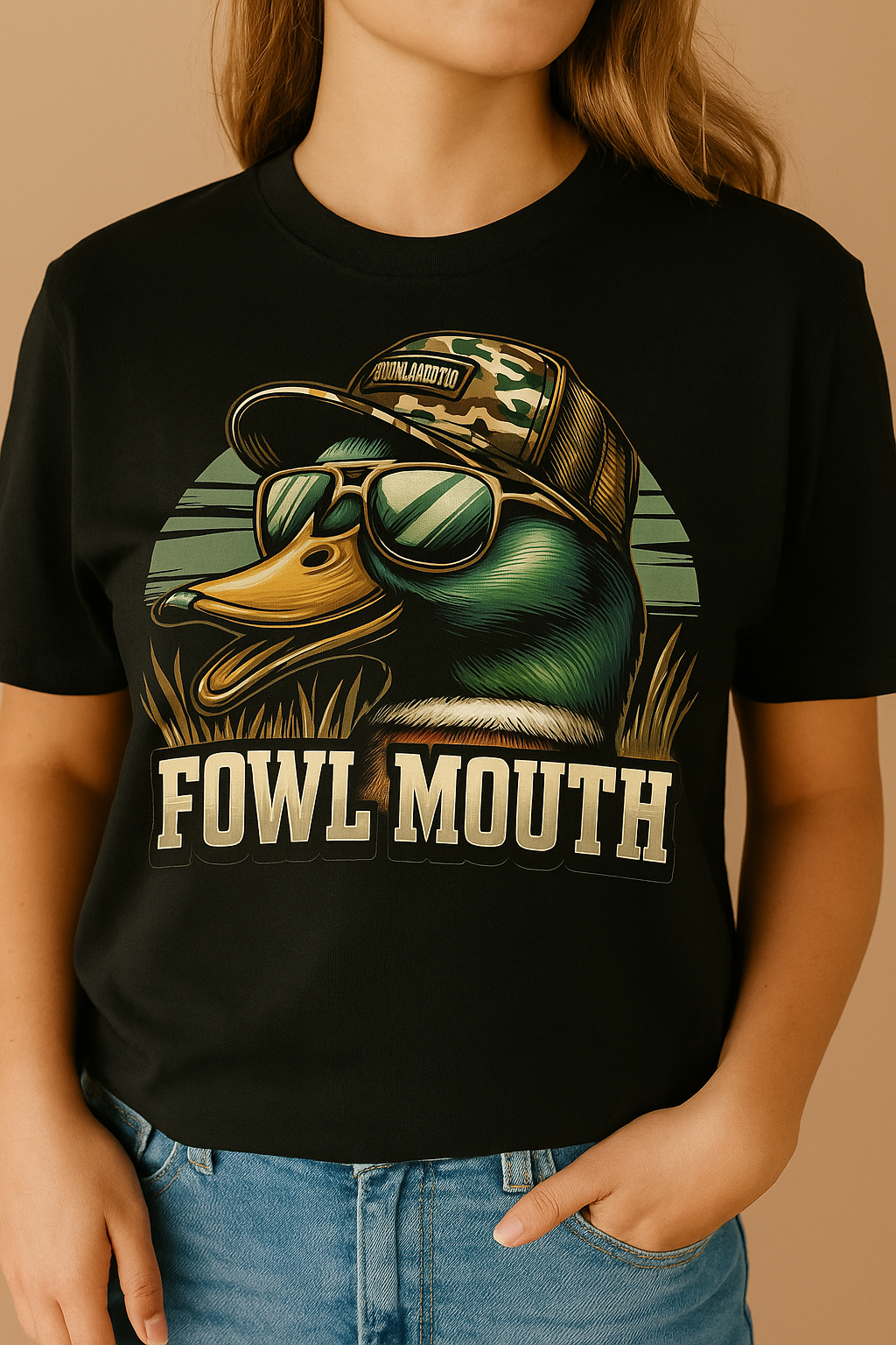 Fowl Mouth Duck Tee