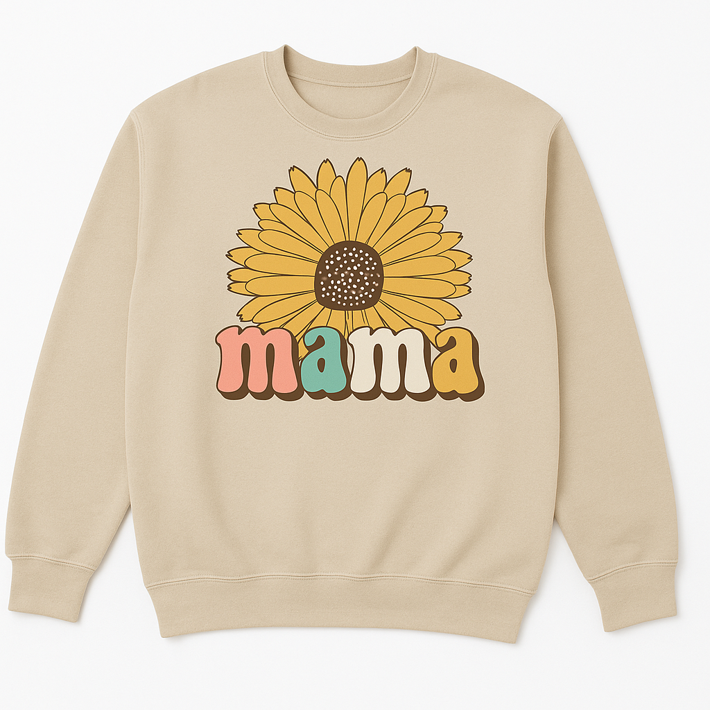 Sunflower Mama + Mini Matching Crew Necks