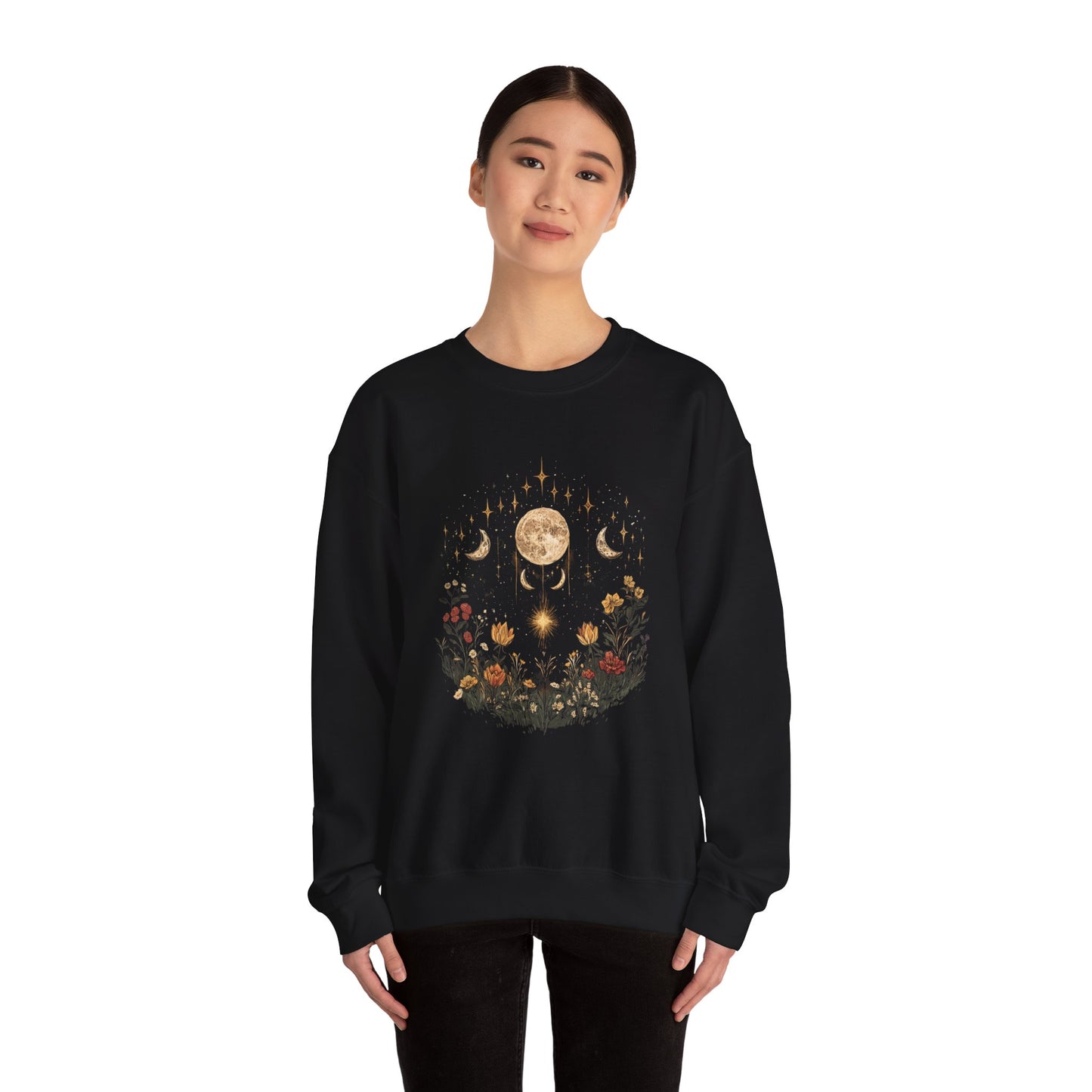 Gildan Celestial Moon Sweatshirt