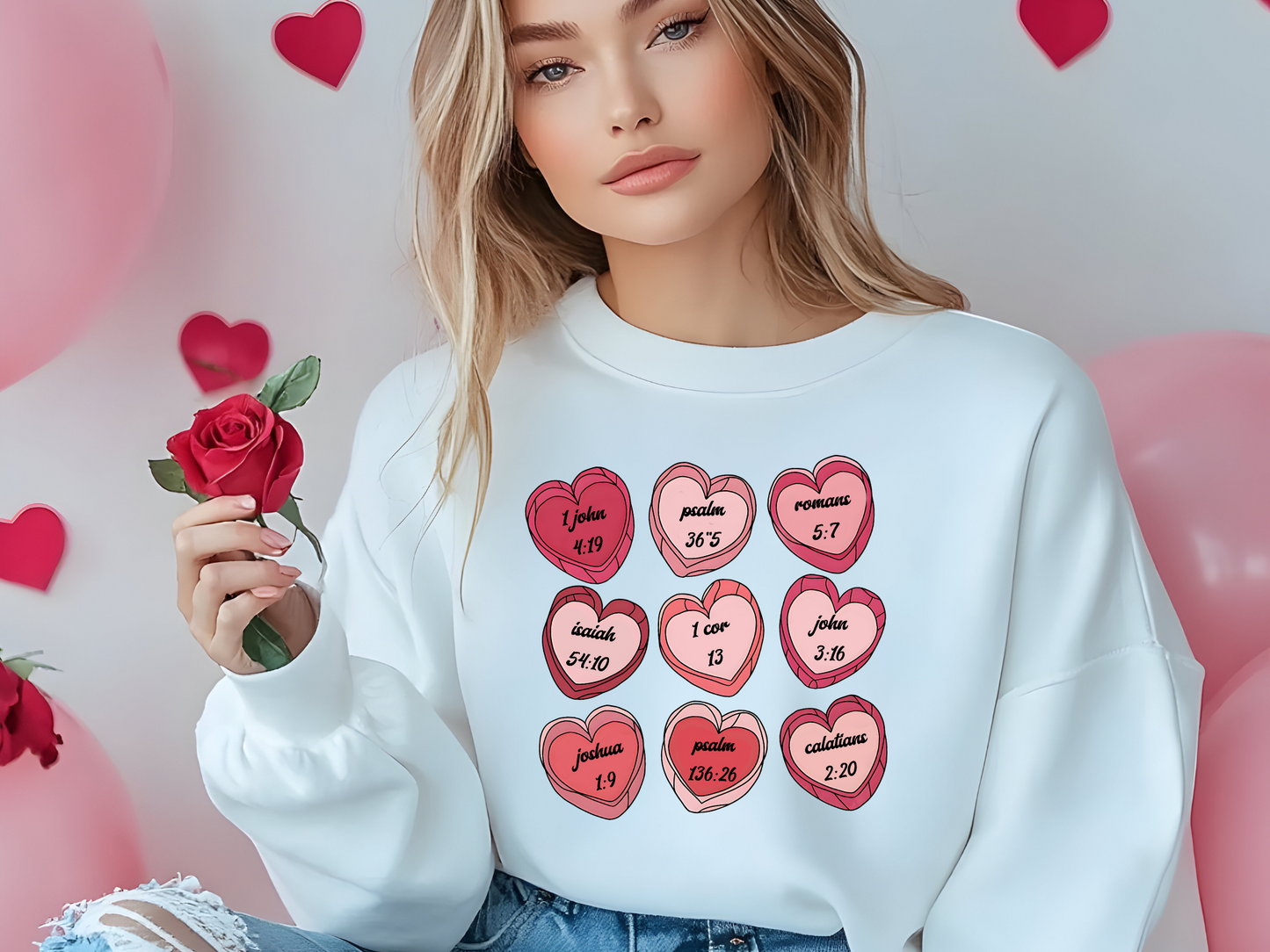 Gildan Faith and Love Sweatshirt