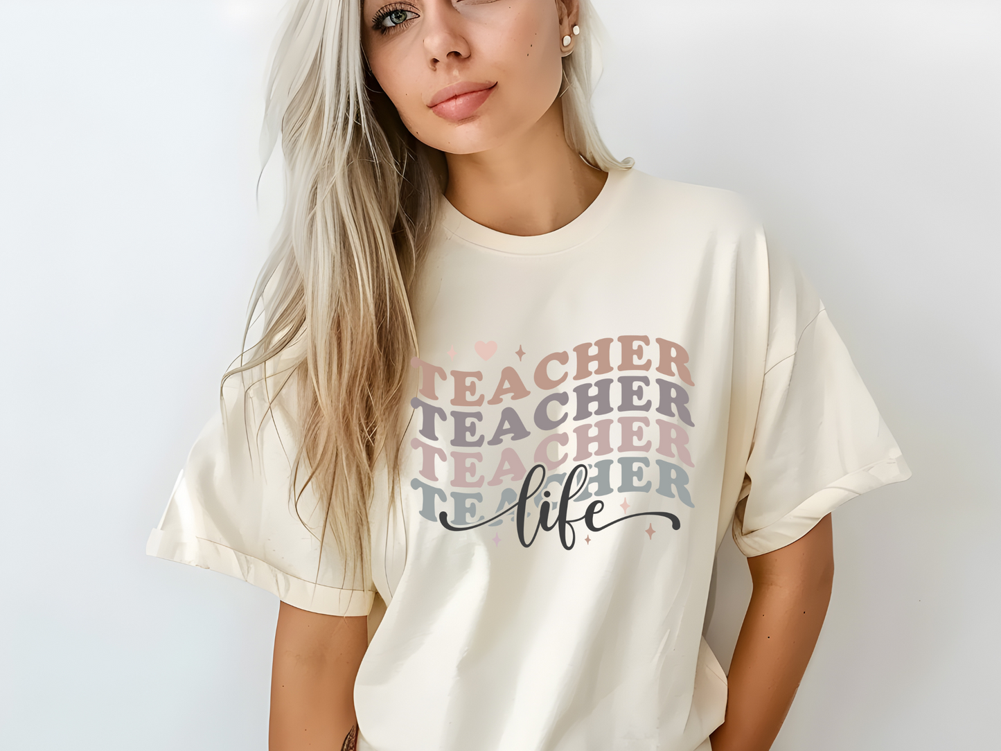 Comfort Colors®  Retro Teacher Life