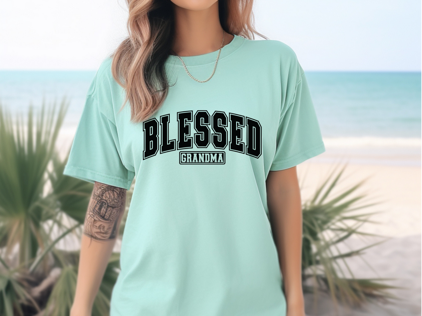 Comfort Colors® Blessed Grandma Tee