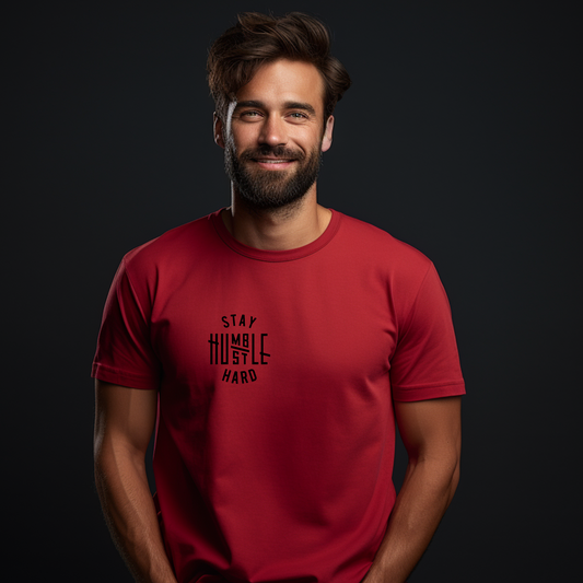 Stay Humble Hustle Hard – Motivational Unisex Tee