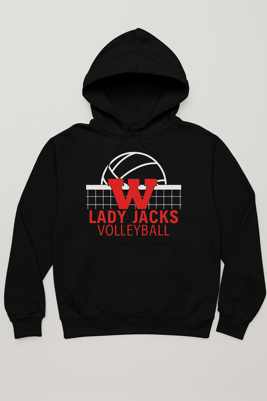 Westwood Lady Jacks Volleyball Hoodie
