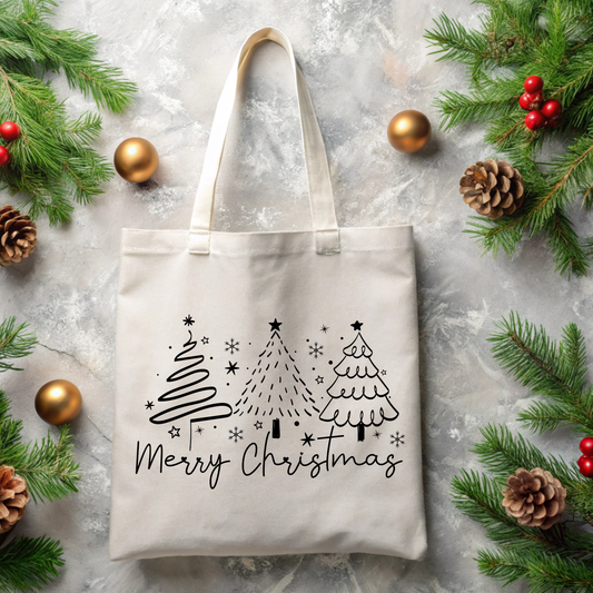 Merry Christmas Tote Bag