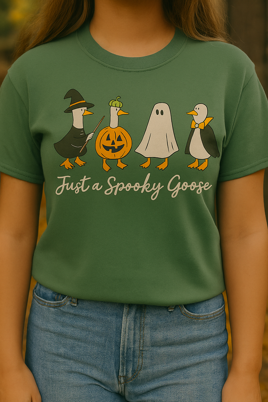 Just a Spooky Goose Tee