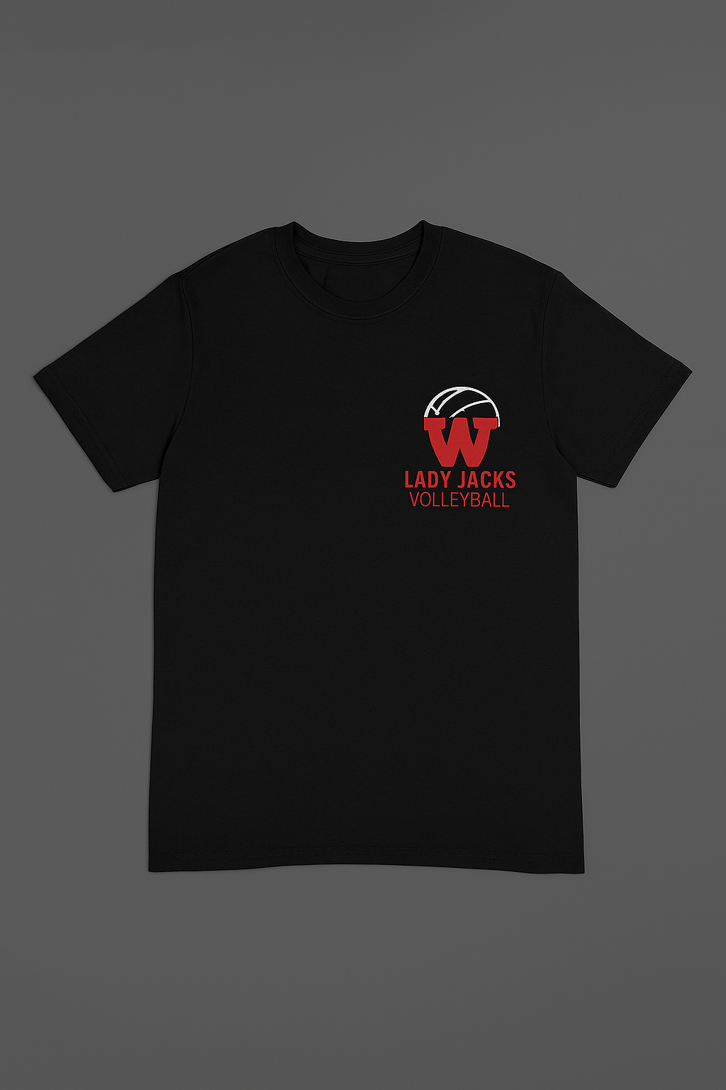 (Youth) Lady Jacks Tee-Left Pocket