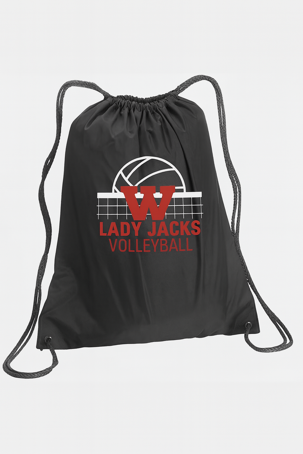 Lady Jacks Volleyball Drawstring Bag
