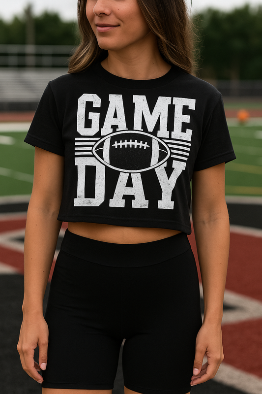 Game Day Cropped Tee