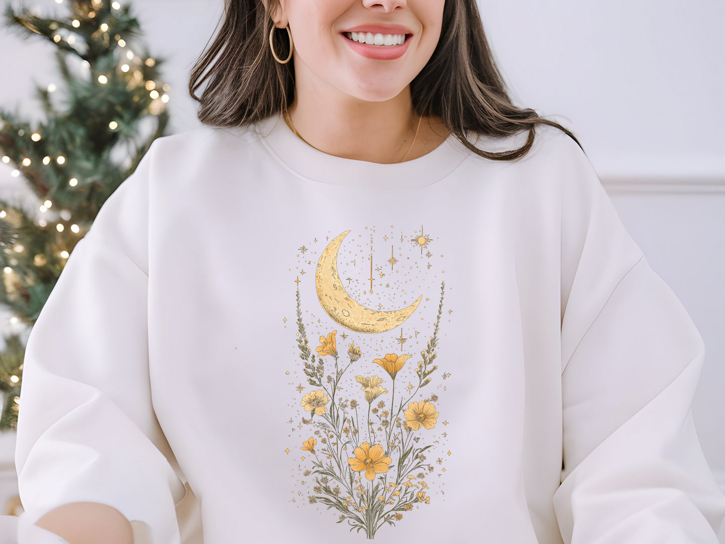 Gildan Sweatshirt Lunar Bloom