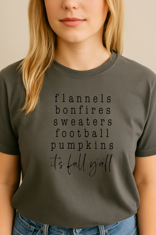 Fall Days Comfort Colors Tee